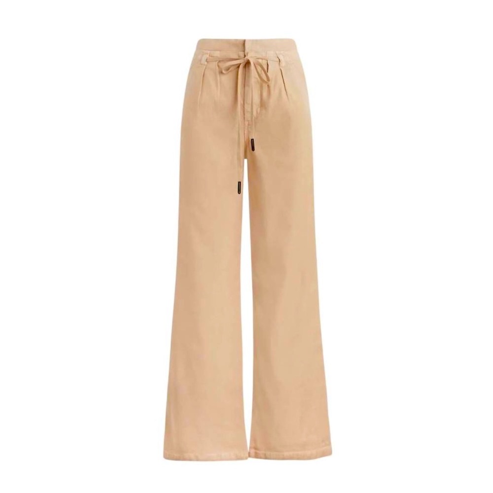 New Favorite Daughter linen wide leg pants in warm sand (beige) - Small